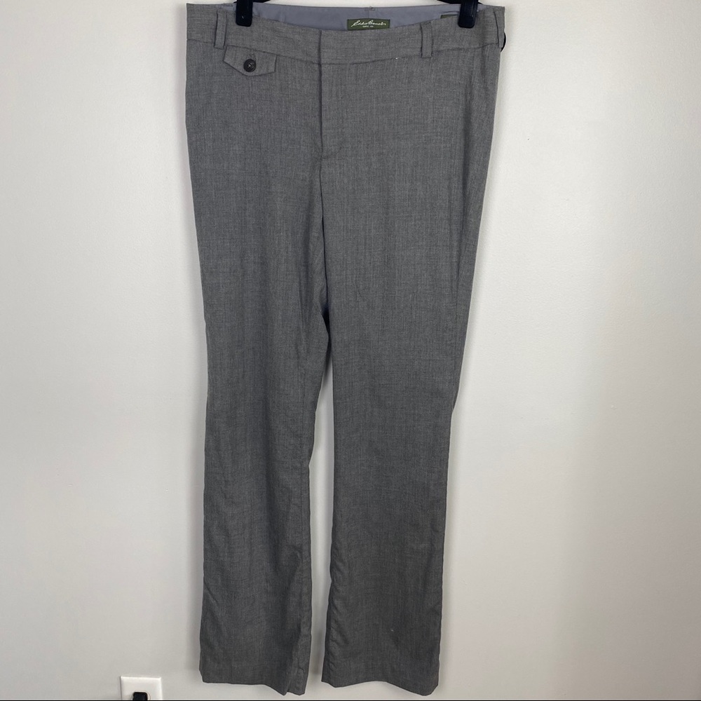 Eddie Bauer TALL Shaw fit dress trouser Gray